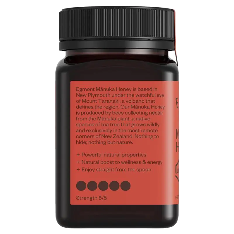 Egmont Honey UMF 20+ Manuka Honey 500g