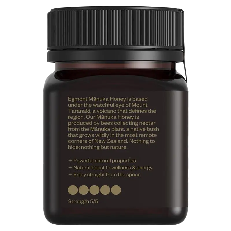 Egmont Honey UMF 25+ Manuka Honey 250g
