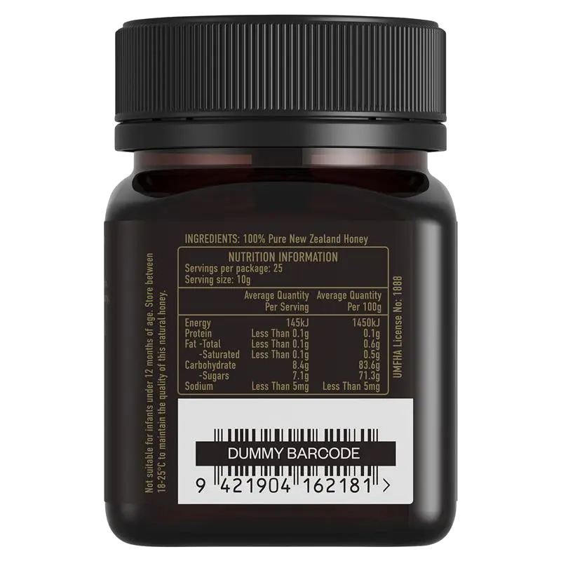 Egmont Honey UMF 23+ Manuka Honey 250g