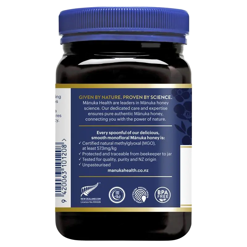 Manuka Health MGO573+ UMF16 Manuka Honey 500g (NOT For sale in WA)
