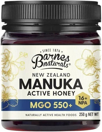 Barnes Naturals Australian Manuka Honey 1kg MGO 550+