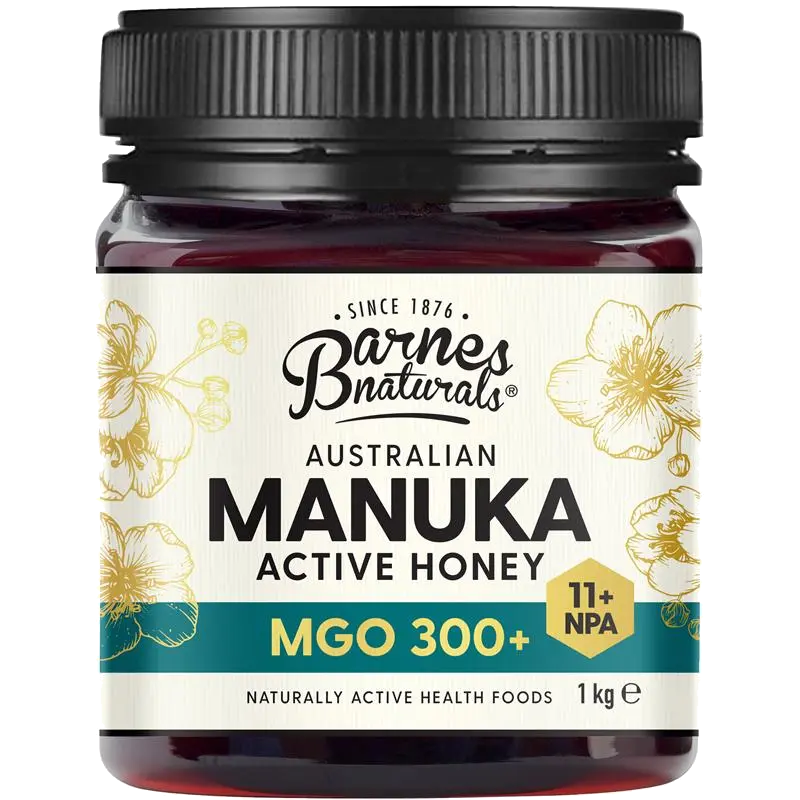Barnes Naturals Australian Manuka Honey 1kg MGO 300+
