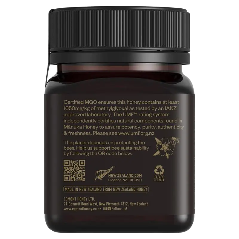 Egmont Honey UMF 23+ Manuka Honey 250g
