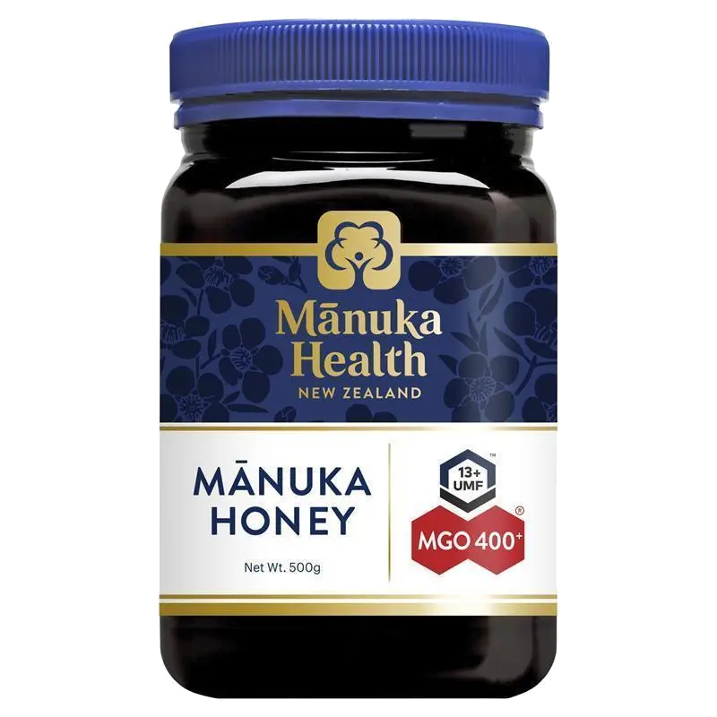 Manuka Health MGO 400+ Manuka Honey 500g (Not For Sale In WA)